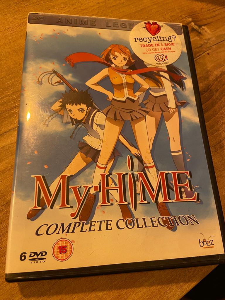 My Hime Anime compleet!, Alle leeftijden, Ophalen of Verzenden, Zo goed als nieuw, Anime (Japans)