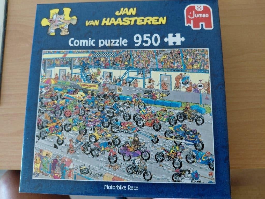 van Haasteren puzzel, Motorbike Race, 950 stukjes, Ophalen, 500 t/m 1500 stukjes, Zo goed als nieuw, Legpuzzel