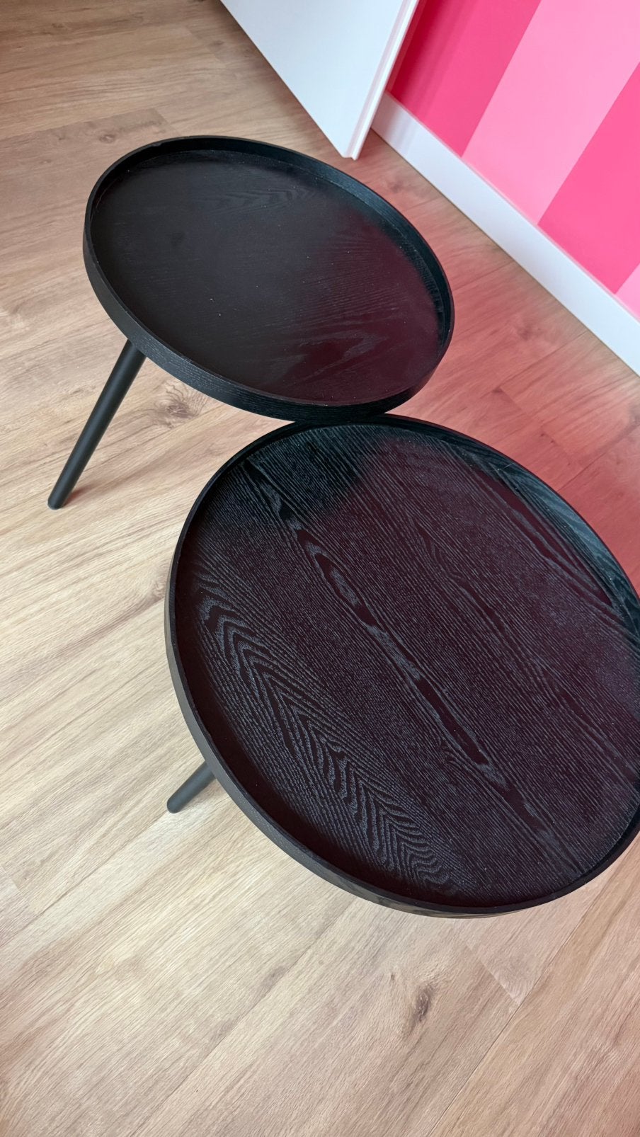 Salontafel set, Minder dan 55 cm, Rond, Zo goed als nieuw, Ophalen