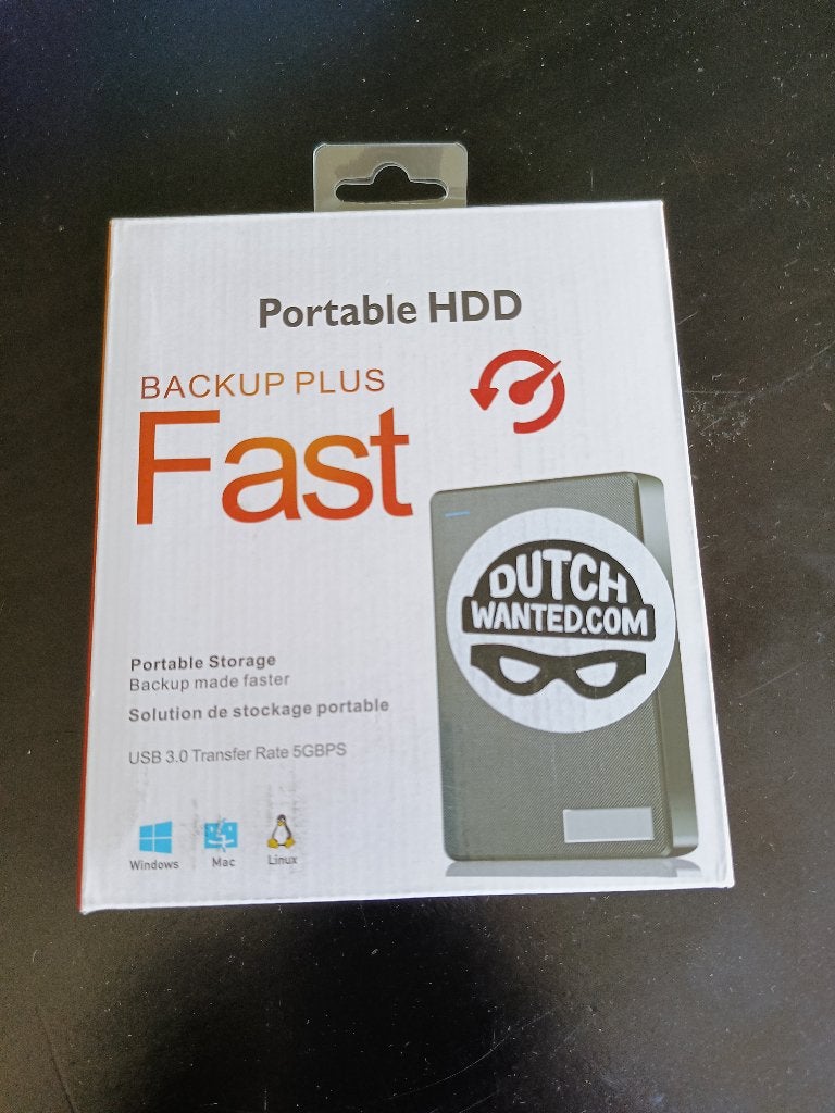 Nieuw New 500GB Externe Harde Schijf Compact & Snel USB 3.0, HDD, Nieuw, Ophalen of Verzenden, Laptop