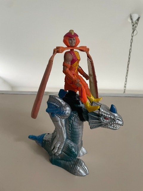 Dragon flyz pop met draak. Peak. Galoob. Zo goed als nieuw., Ophalen, Gebruikt