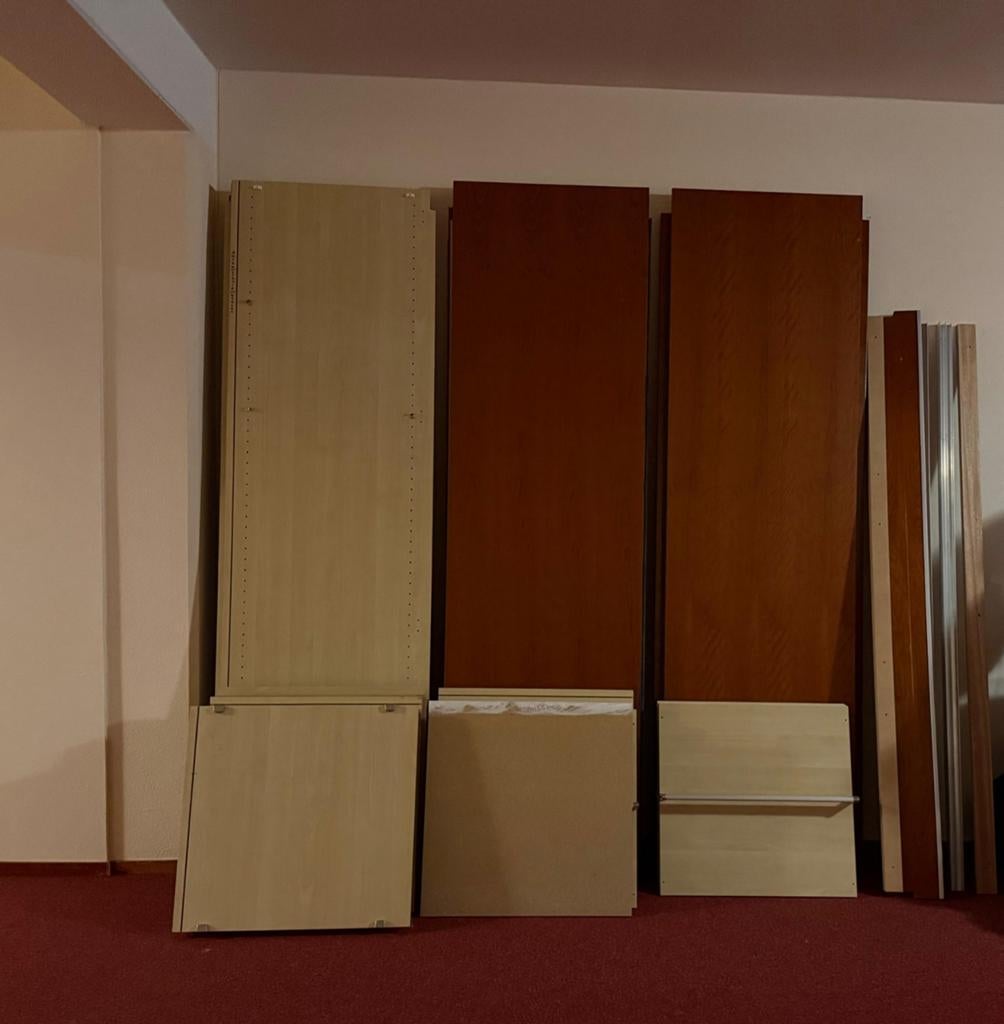 Linnenkast zonder schroeven, Huis en Inrichting, Kasten | Kledingkasten, Ophalen, Gebruikt, 200 cm of meer, 150 tot 200 cm