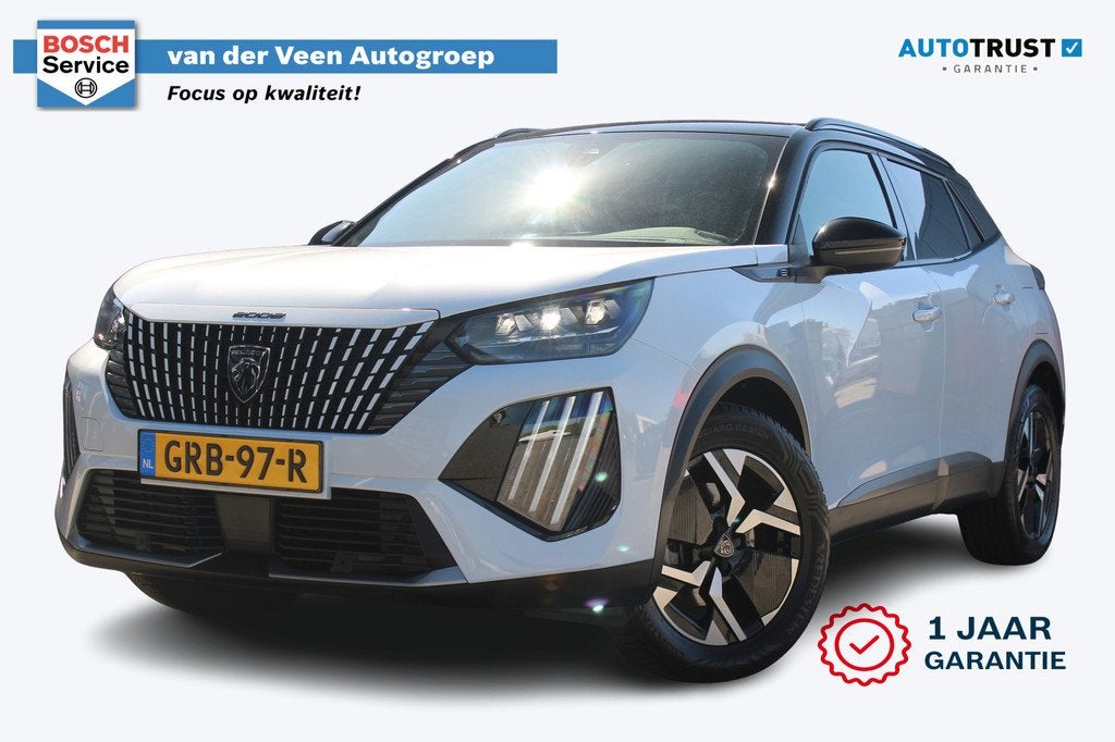 Peugeot e-2008 EV GT 54 kWh | Incl. 12 maanden garantie | SO, Auto's, Peugeot, 12 maanden, Gebruikt, Zwart, 156 pk