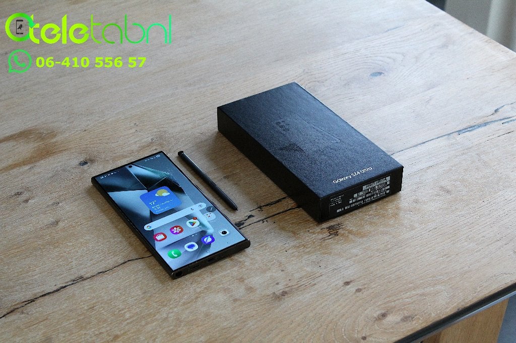 Samsung Galaxy S24 Ultra - 256GB - Dual Sim - Zwart, Samsung, Gebruikt, Galaxy S24, Zwart