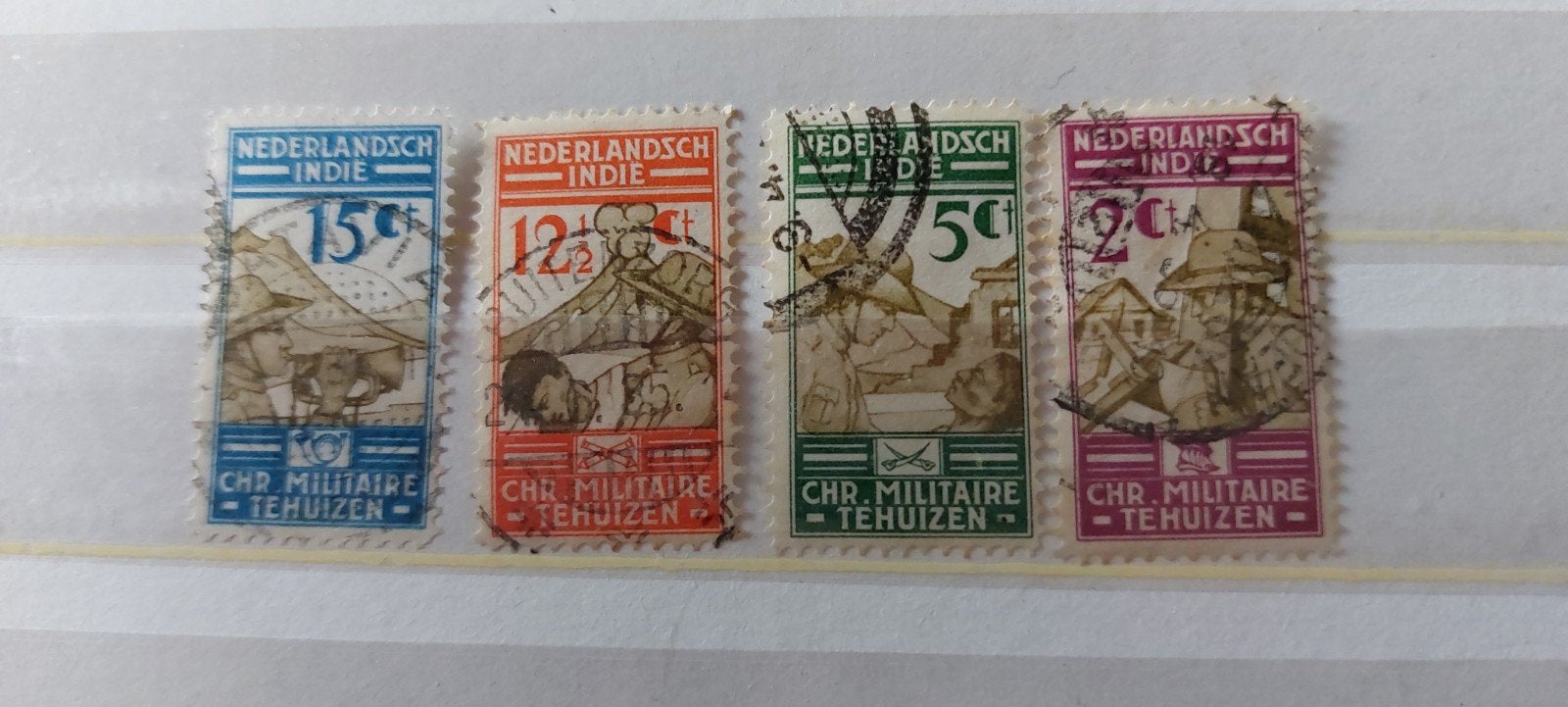 Nederlands Indie, Postzegels en Munten, Postzegels | Nederlands-Indië en Nieuw-Guinea, Ophalen of Verzenden, Gestempeld, Nederlands-Indië