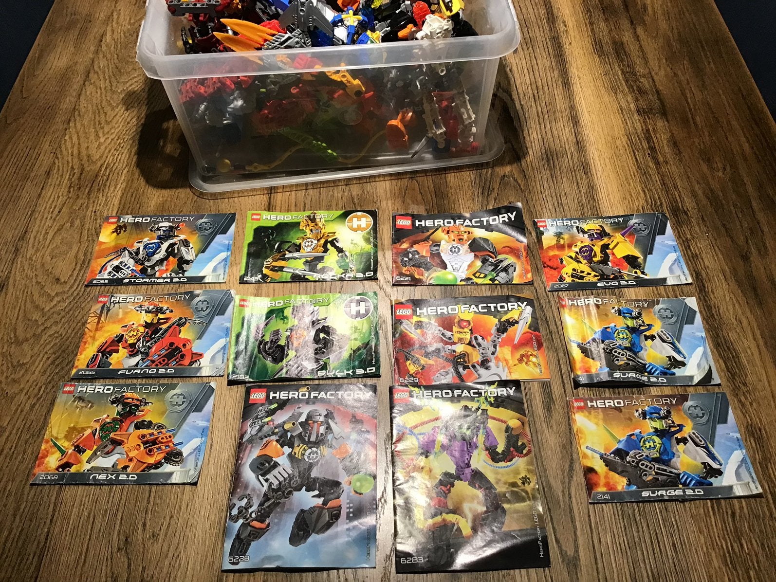 Lego Hero Factory, Kinderen en Baby's, Ophalen, Gebruikt, Overige thema's, Lego