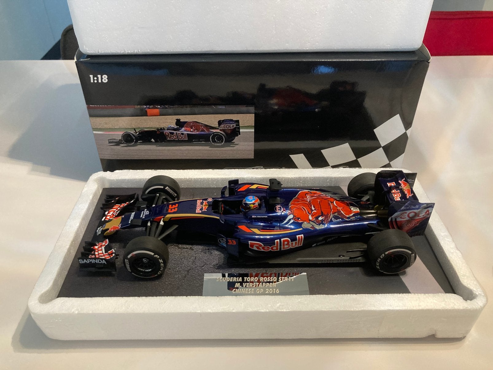 Max Verstappen toro rosso chinese gp 2016 Limited edition, Ophalen of Verzenden, Nieuw, Formule 1