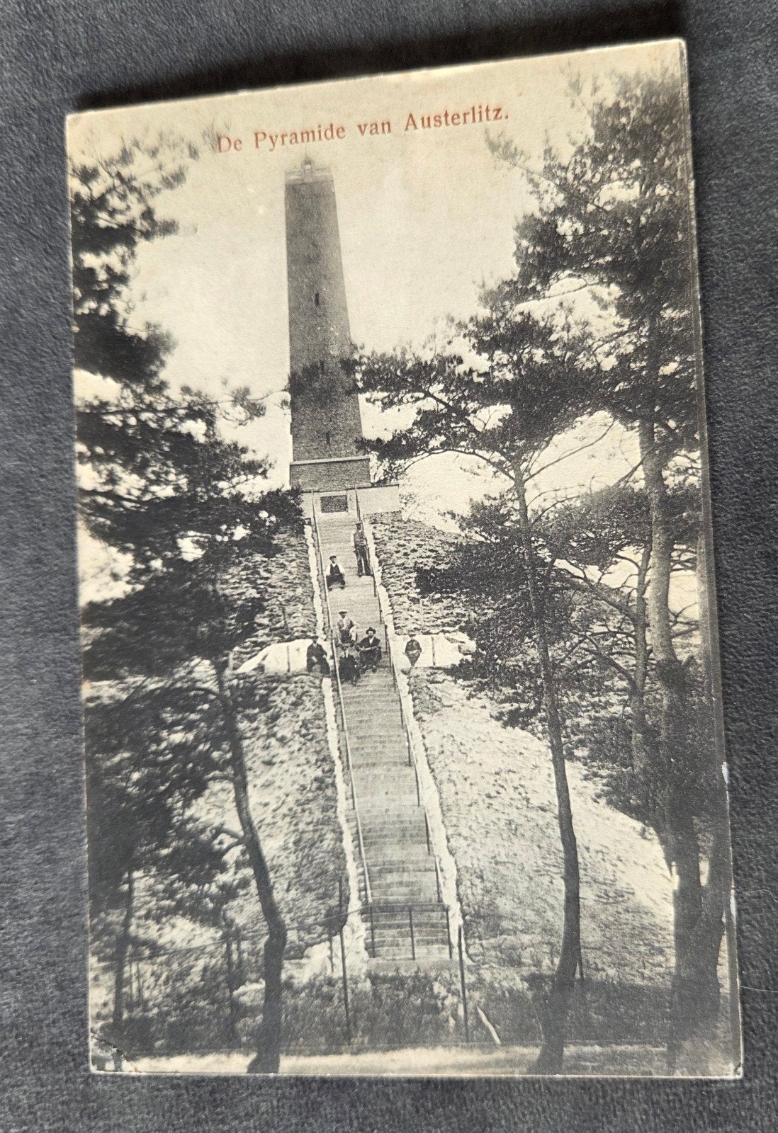 De Pyramide van Austerlitz, Verzamelen, Ophalen of Verzenden, Voor 1920, Gelopen, Utrecht