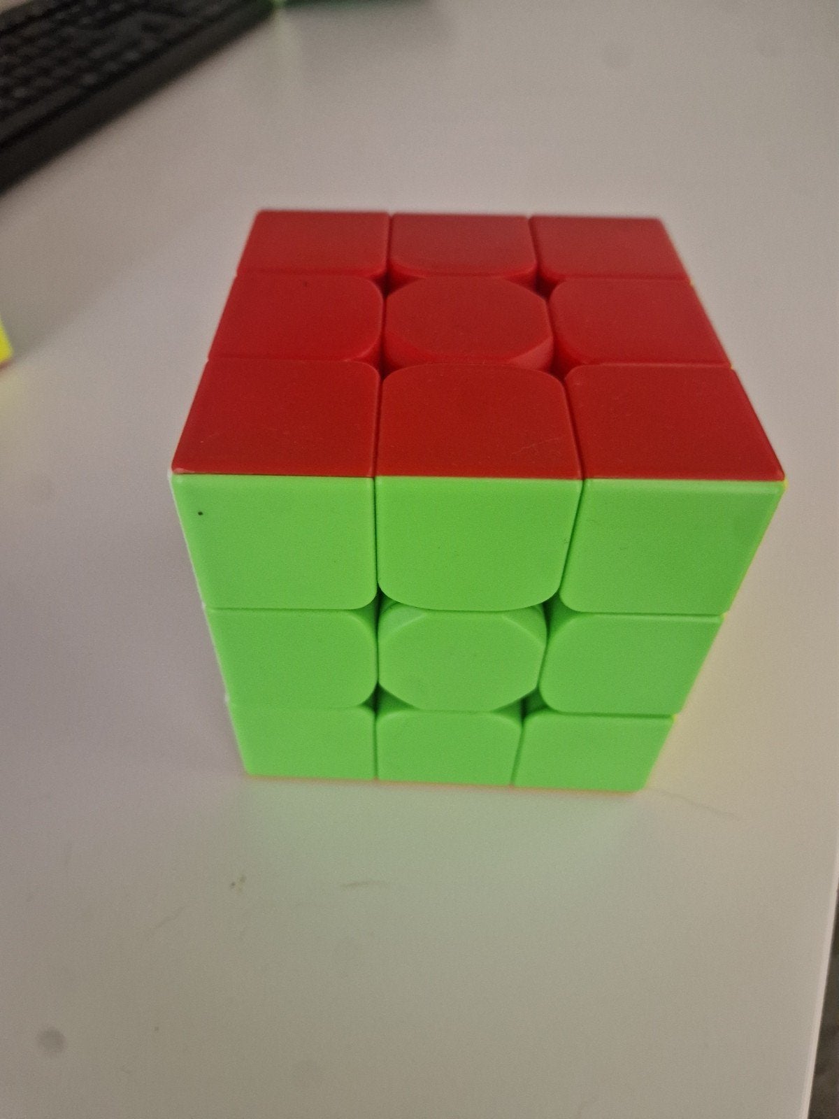 Grote Qiyi Qimeng plus 3x3 Rubiks Cube 9x9 cm, Ophalen of Verzenden, Zo goed als nieuw, Jongen of Meisje