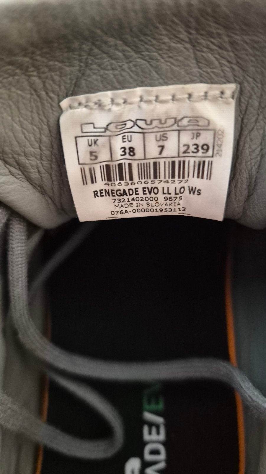 Lowa Renegade Evo LL Ws wandelschoenen - Maat 38, Kleding | Dames, Lowa, Grijs, Gedragen, Wandelschoenen