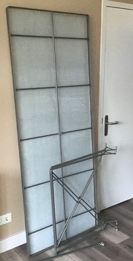 Glazen tafel Nils Gammelgaard, Huis en Inrichting, Ophalen, Gebruikt, 50 tot 100 cm, Glas