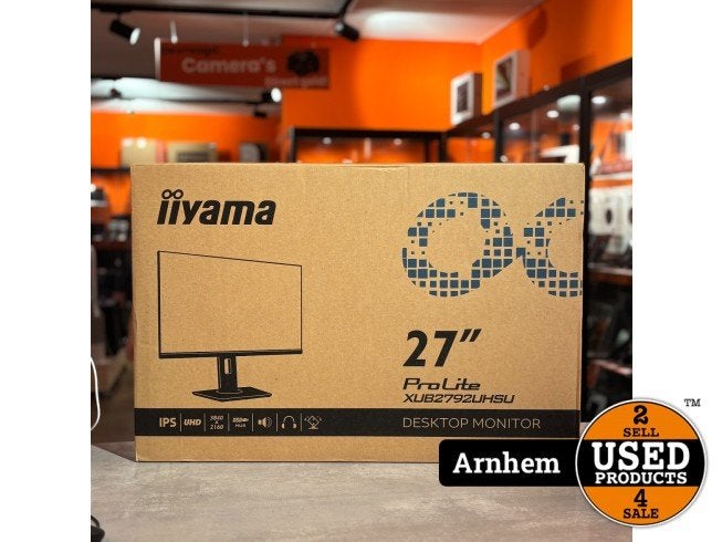Foto 2 van Iiyama ProLite X2792HSU-B6 27 Inch 4K 60hz | Nieuw in doos