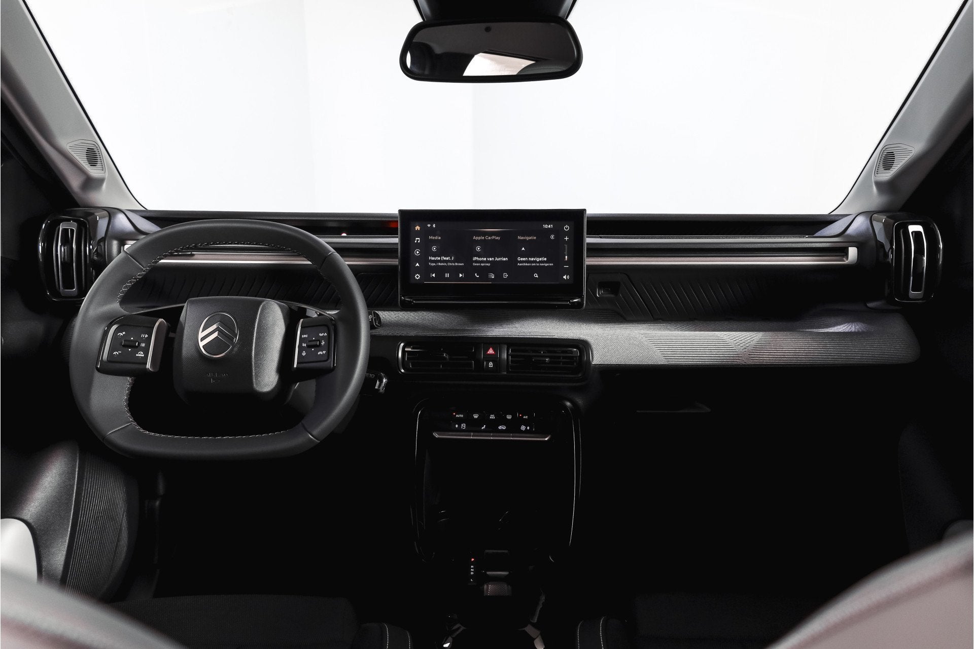 Citroën C3 Aircross 1.2 Hybrid 145pk Max 7-pers | Dig. Cock, Auto's, Gebruikt, Euro 6, 7 stoelen, Wit