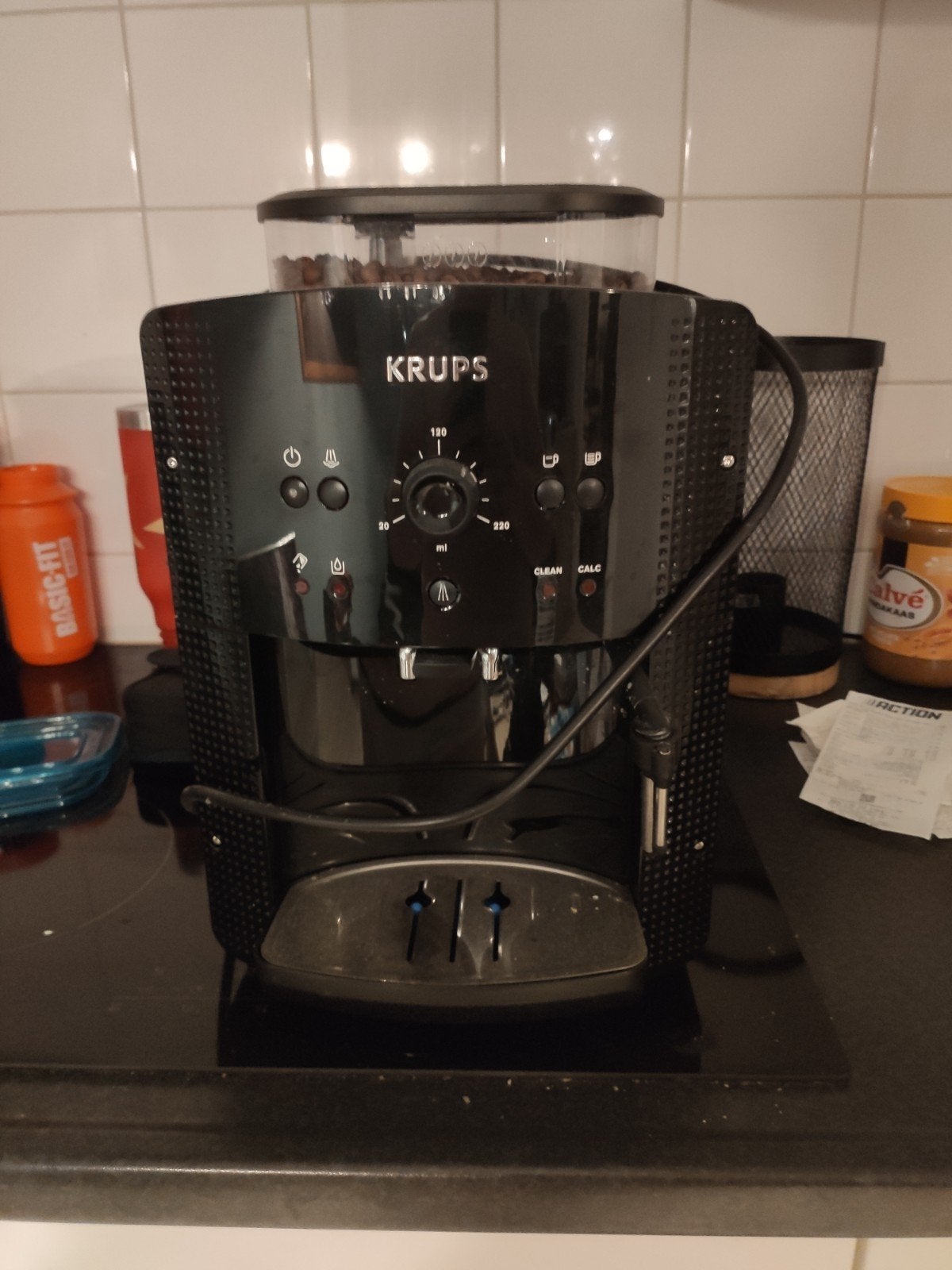 krups bonen apperaat, 10 kopjes of meer, Afneembaar waterreservoir, Koffiemachine, Nieuw