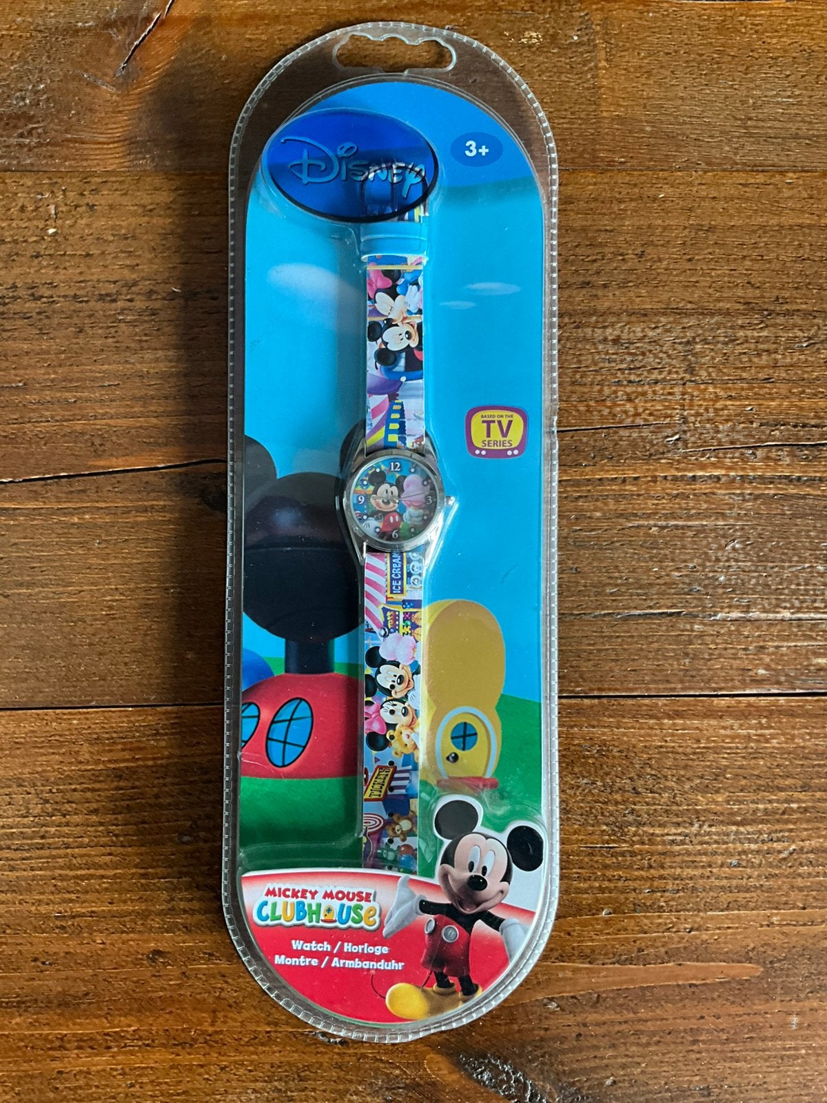 Disney Mickey Mouse clubhuis horloge nieuw geseald vintage., Verzamelen, Ophalen of Verzenden, Nieuw
