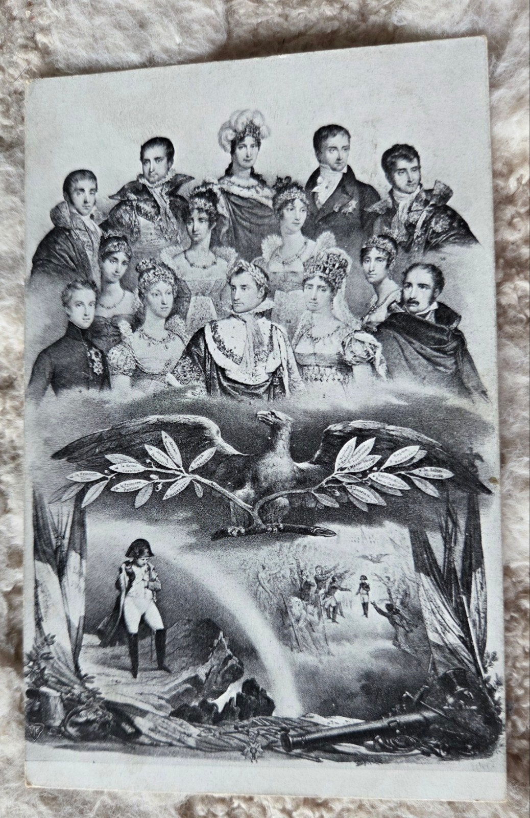 Napoleon en zijn familie, Verzenden, Voor 1920, Gelopen, Overige thema's
