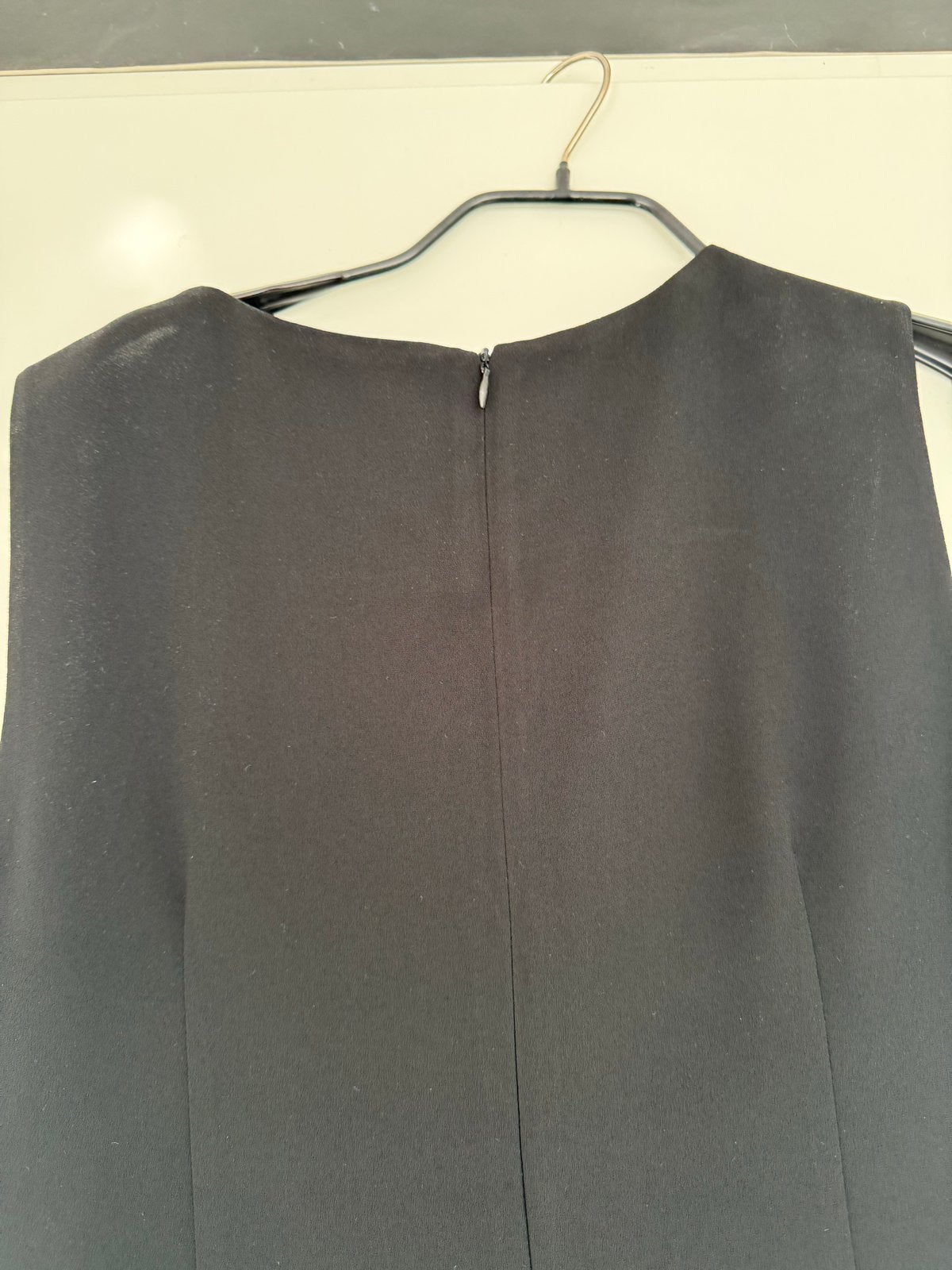 Elegante Jurk met Blazer - Zwart & Koraalrood, Kleding | Dames, Ophalen, Meerkleurig, Maat 42/44 (L), Gedragen
