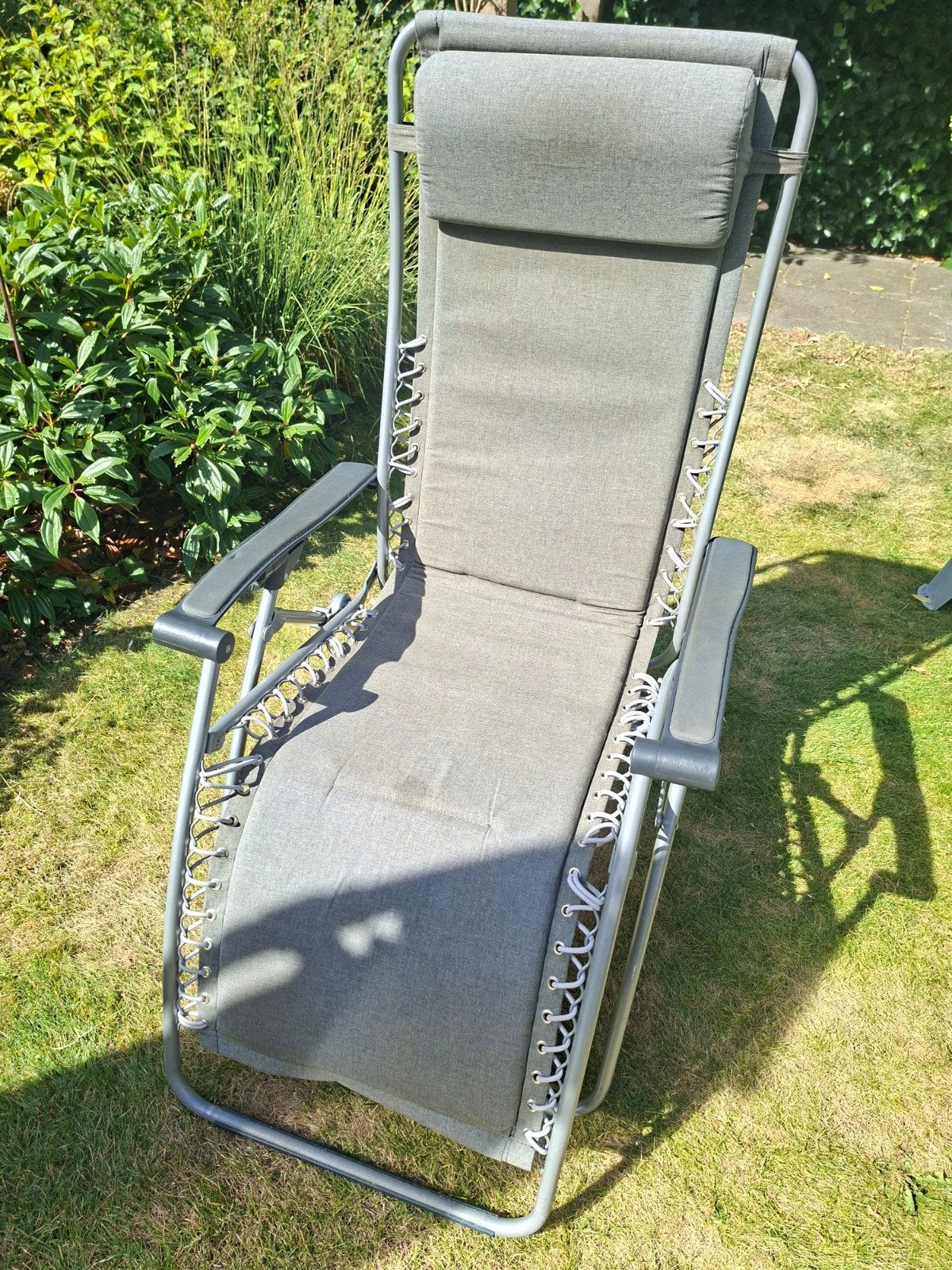 Lafuma relaxstoel - Comfortabel en verstelbaar, Ophalen, Gebruikt, Metaal, Verstelbaar