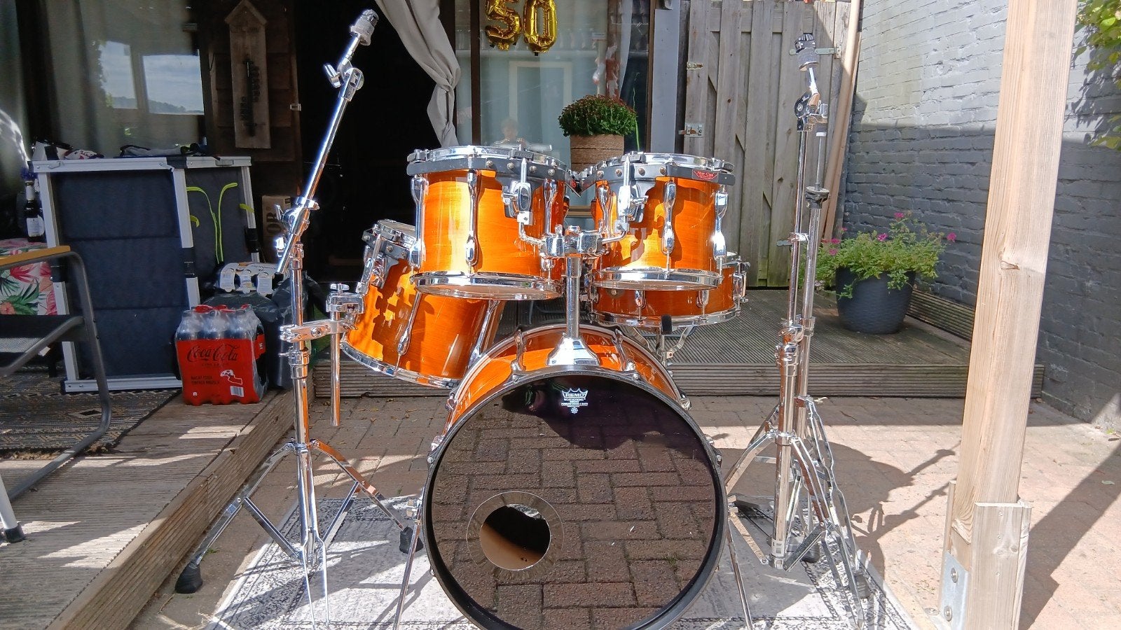 Tama Rockstar Honey Amber 1994-1996, Ophalen, Tama