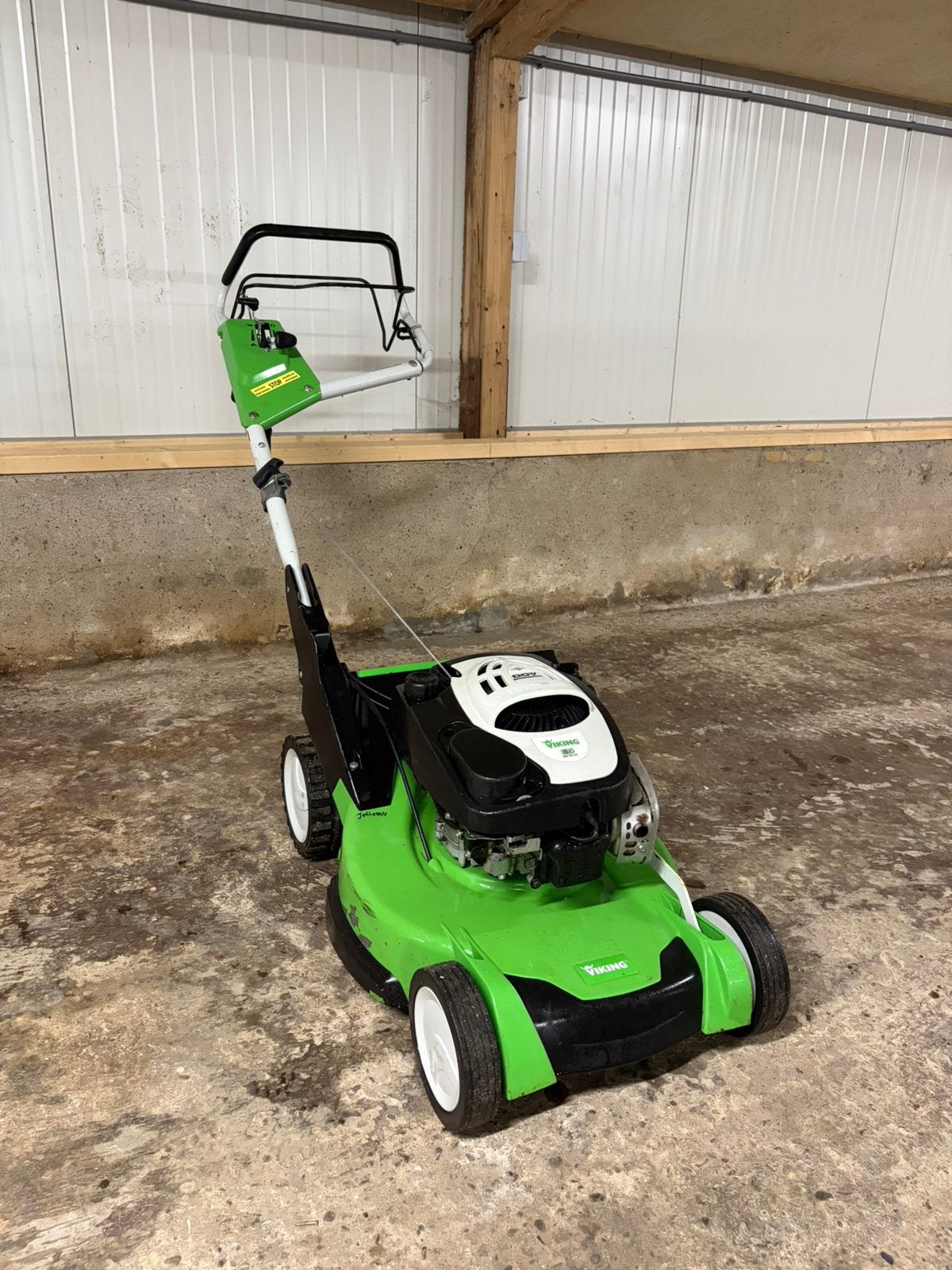 Viking RM655.3 VS grasmaaier, Ophalen, Cirkelmaaier, Gebruikt, Benzine-grasmaaier