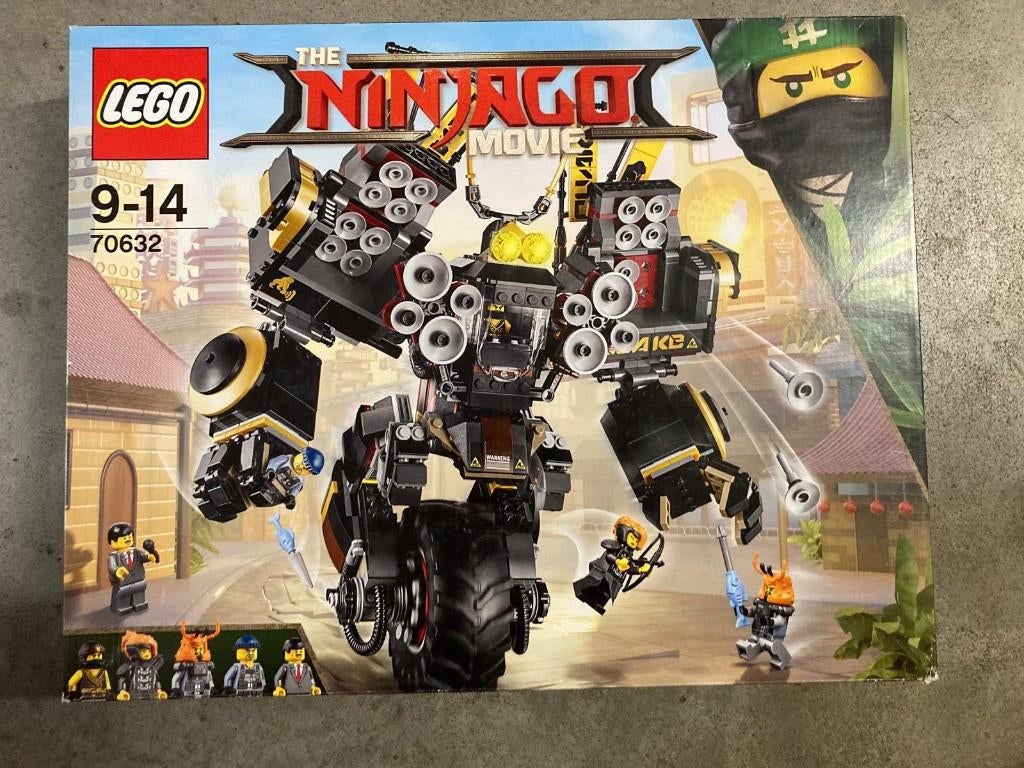Lego Ninjago Movie Quake Mech 70632 (nieuw/ongeopend), Ongeopend/sealed, Lego, Nieuw, Ophalen of Verzenden