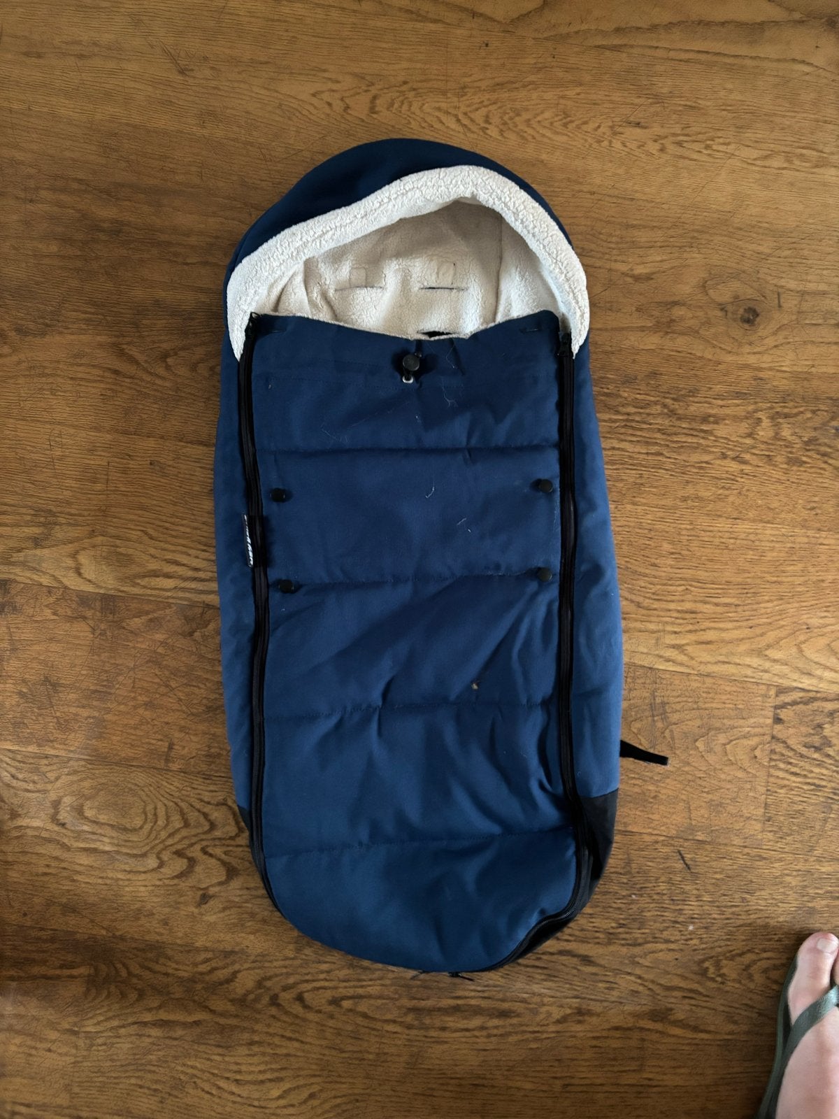 Babyzen Yoyo voetenzak blauw, Ophalen, Zo goed als nieuw, Overige merken
