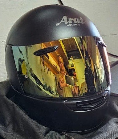 Arai Axces motorhelm matzwart maat M, M, Arai, Dames, Ophalen of Verzenden