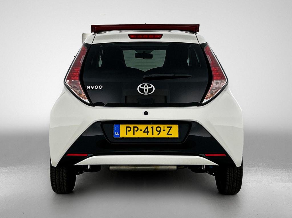 Toyota Aygo 1.0 VVT-i x-pose 70 PK | Elektrisch Vouwdak | Ac, Auto's, Toyota, Voorwielaandrijving, 12 maanden, Stof, Gebruikt