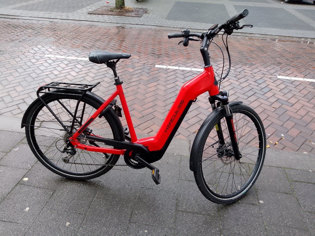 Hercules Intero I-8 d53 elektrische damesfiets nieuwstaat !, Fietsen en Brommers, Elektrische fietsen, Zo goed als nieuw, Overige merken