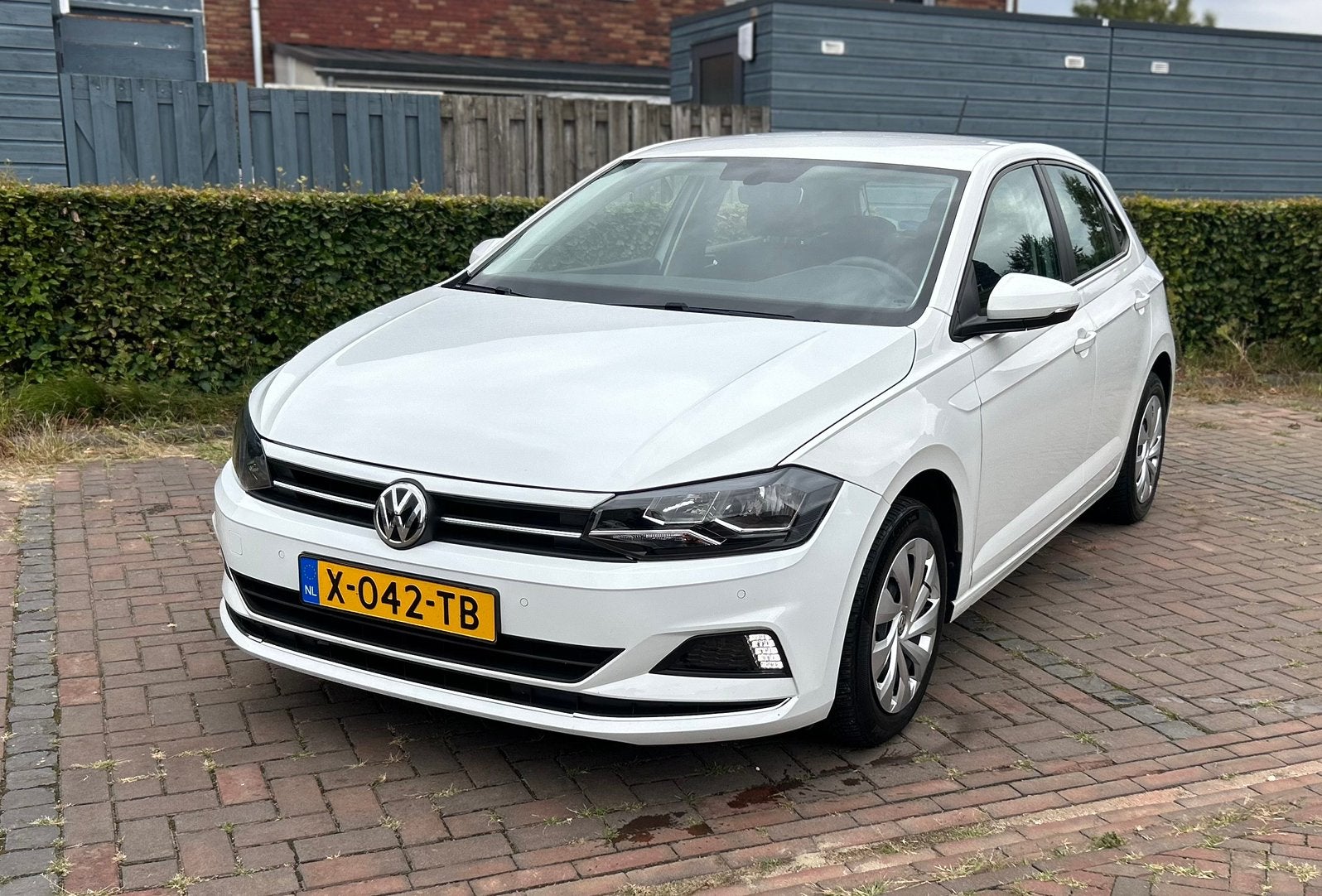 Volkswagen Polo 1.0 MPI 80pk 2019 Wit, Auto's, Volkswagen, Voorwielaandrijving, 1025 kg, 40 €/maand, Wit