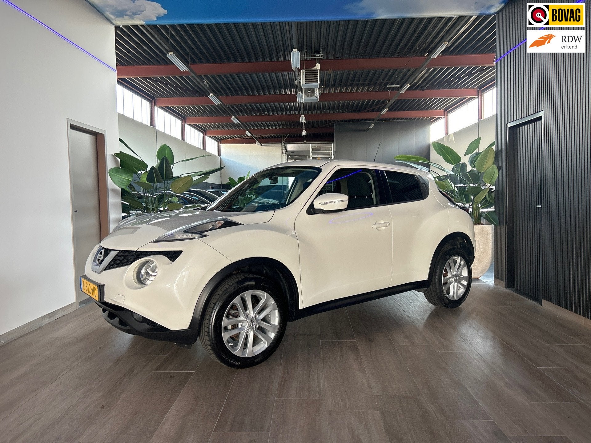 Nissan Juke 1.2 DIG-T S/S Acenta, zeer complete mooie uitvoe, Stof, Zwart, Electronic Stability Program (ESP), 116 pk