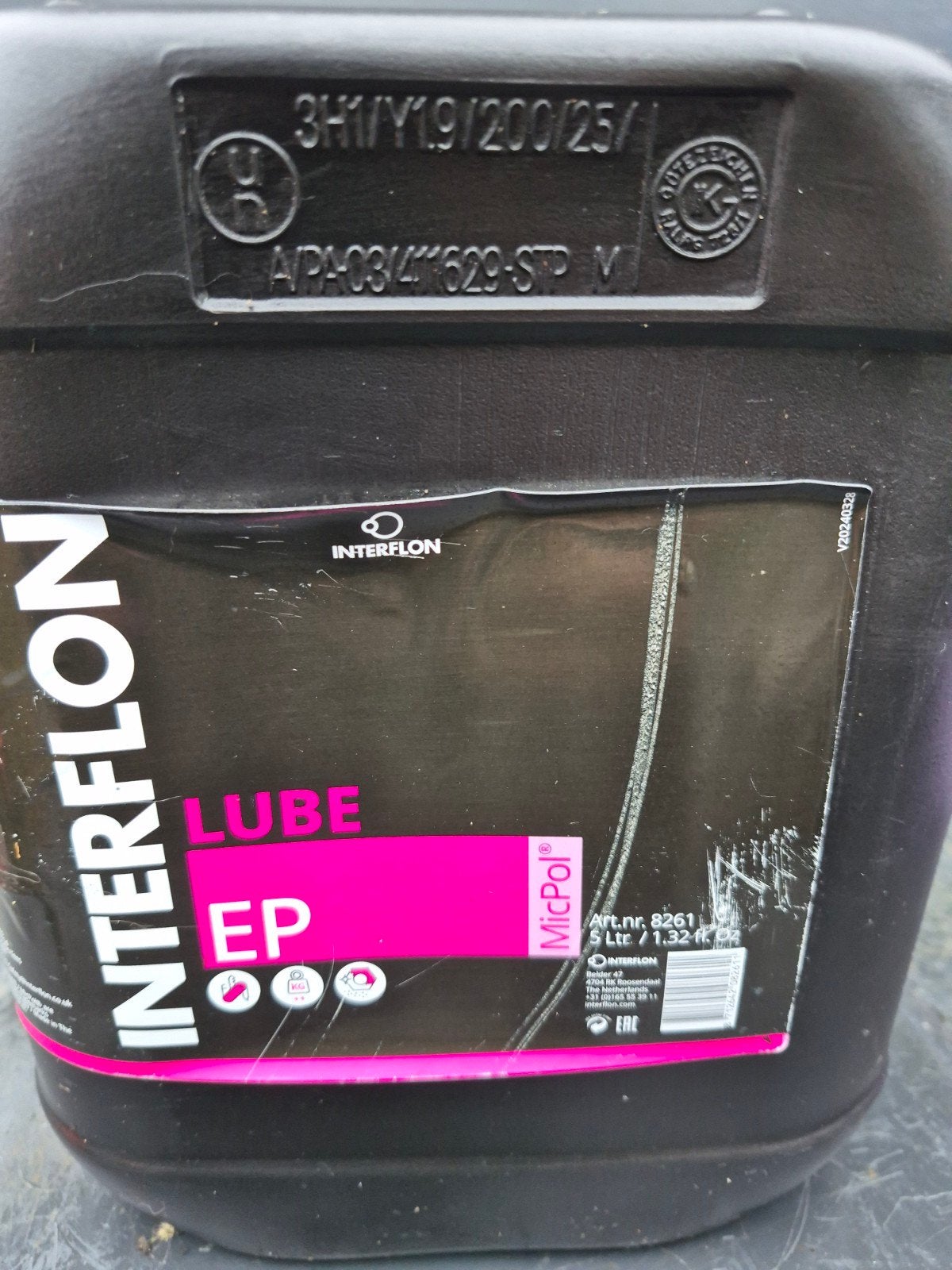 Interflon lube 5lt Ep / hoogwaardig smeermiddel, Ophalen of Verzenden