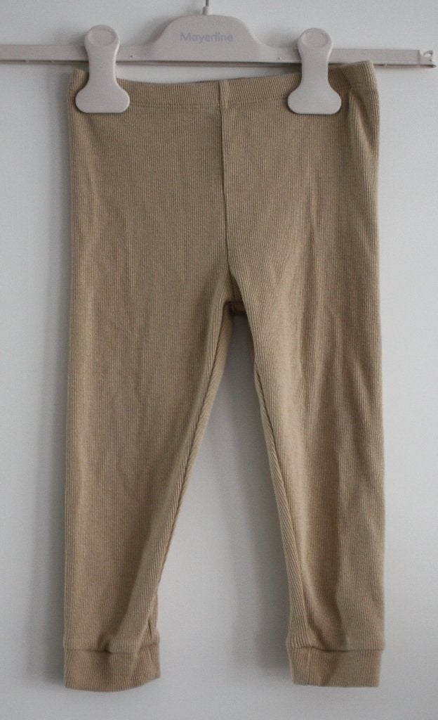 beige ribbroek maat 92, Ophalen of Verzenden, Gebruikt, Jongen, Broek