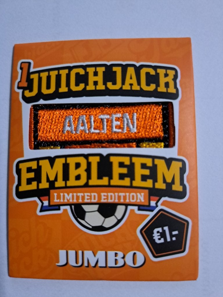 Jumbo Juichjack -embleem - Aalten  - Limited Edition, Jumbo, Verzenden