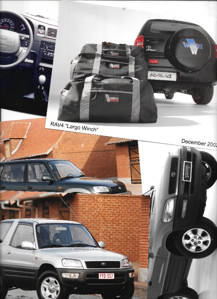 TOYOTA RAV-4  fabrieksfoto's, Ophalen of Verzenden, Zo goed als nieuw, Toyota
