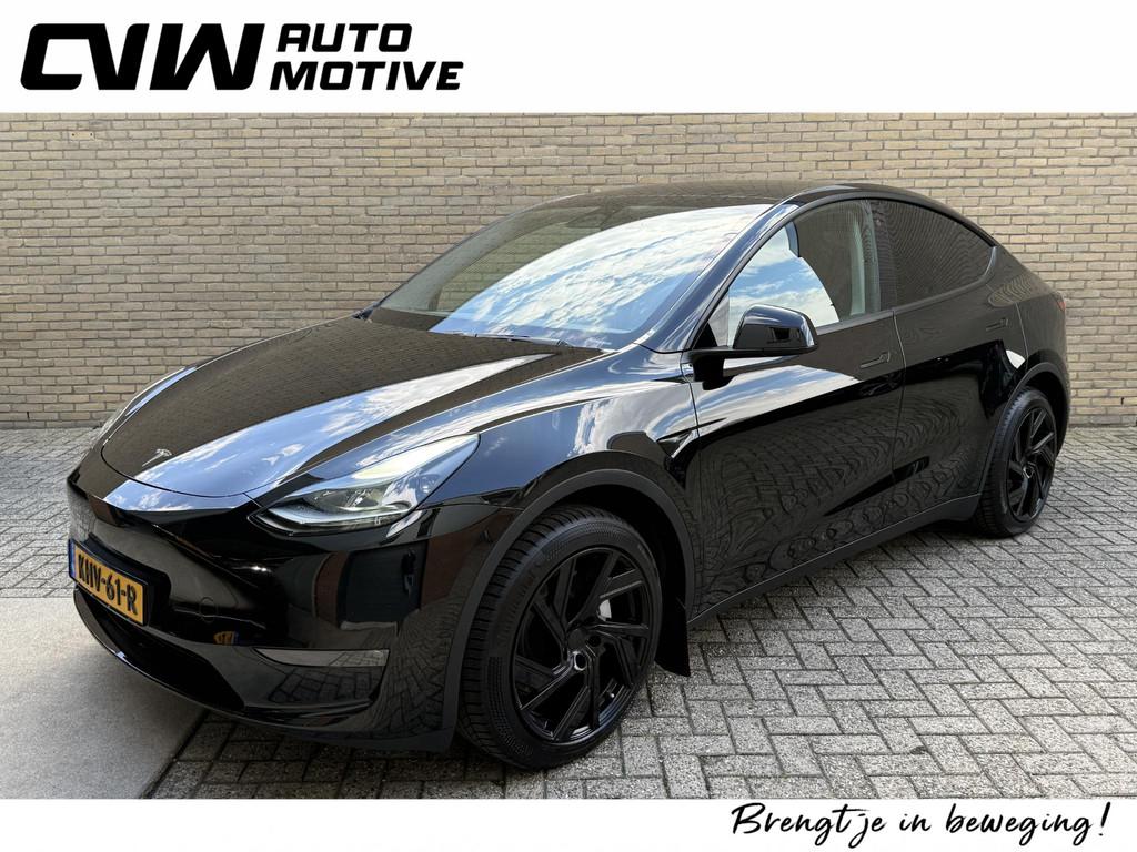 Tesla Model Y Long Range 75 kWh AWD | Lederen bekleding | Tr, Auto's, Tesla, Bedrijf, Te koop, Model Y, 4x4, ABS, Achteruitrijcamera