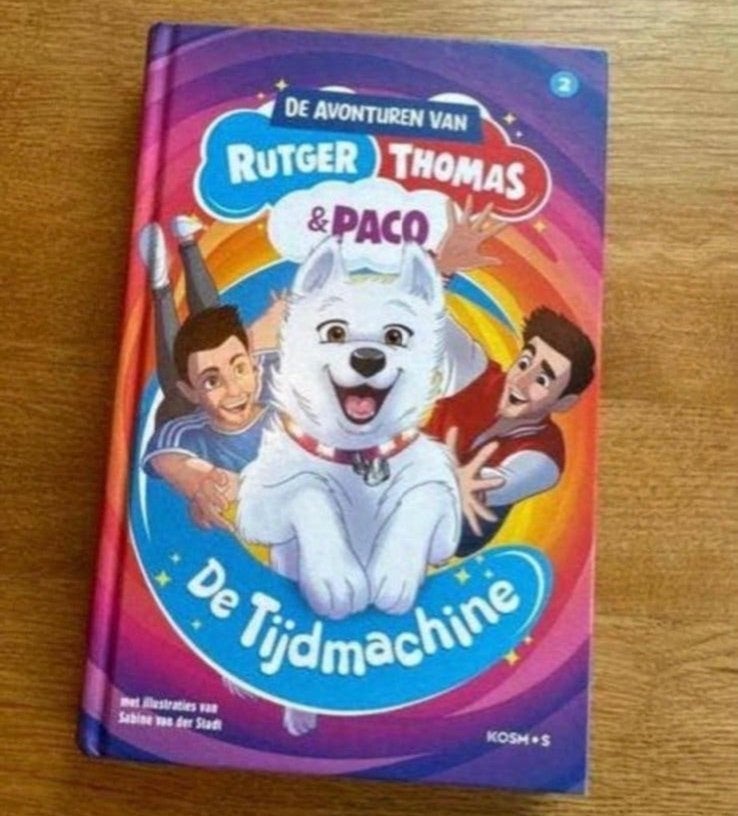 De Avonturen van Rutger, Thomas & Paco: De Tijdmachine, Boeken, Ophalen of Verzenden, Gelezen, Fictie algemeen