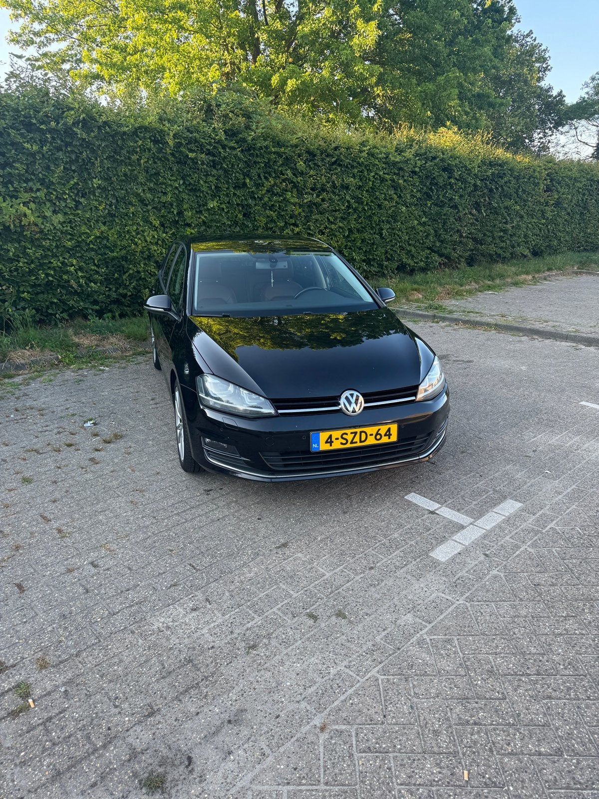 Volkswagen Golf 1.4 TSI 103KW DSG 2014 Zwart, Auto's, Volkswagen, 4 cilinders, Zwart, Origineel Nederlands, 1395 cc