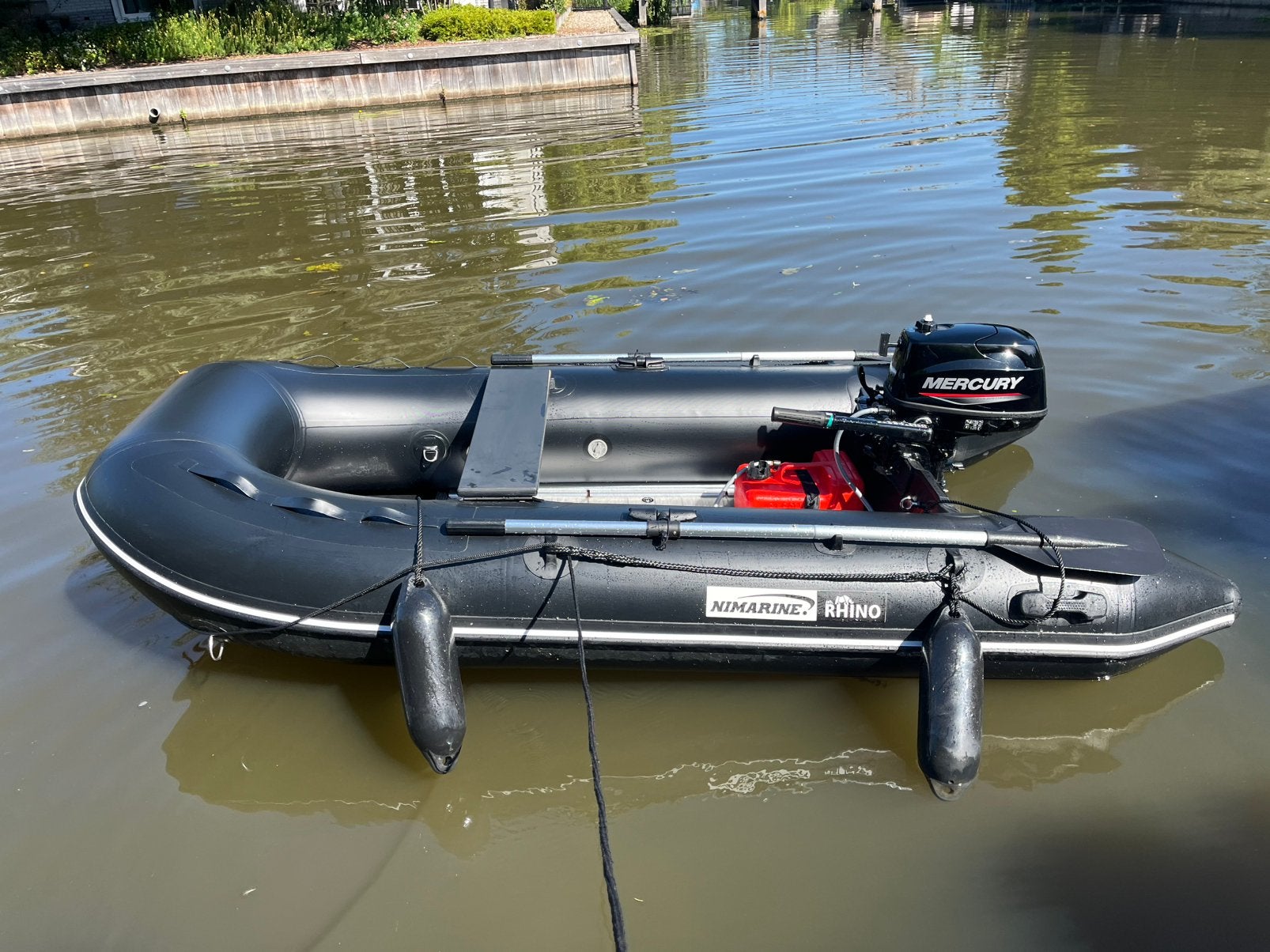 Nimarine 290 Black Rhino (2026) + Mercury 6pk nieuwste type), Ophalen, Aluminium, Zo goed als nieuw, Nimarine