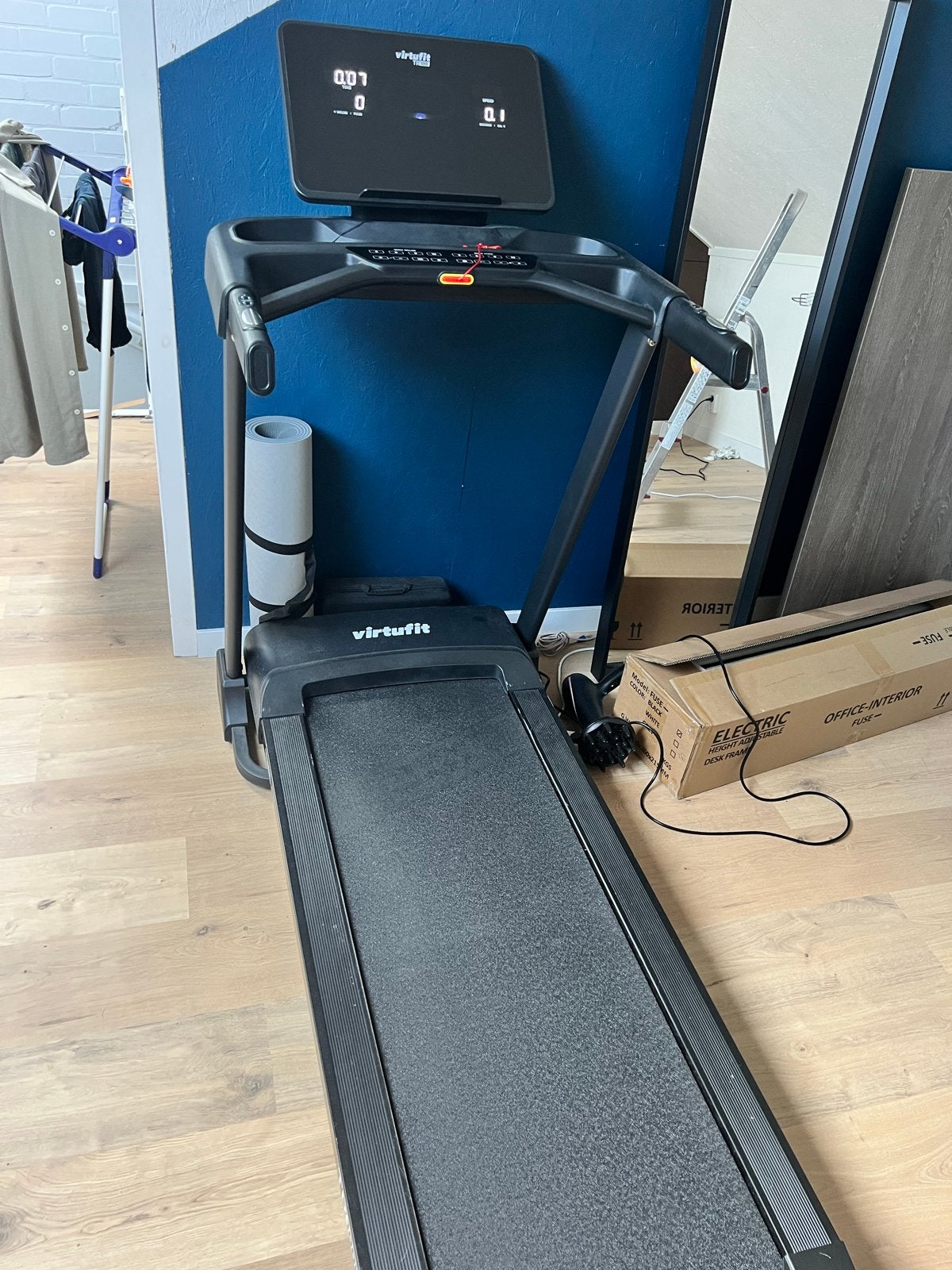 VirtuFit TR-100i Loopband, Ophalen, Zo goed als nieuw, Metaal, Loopband
