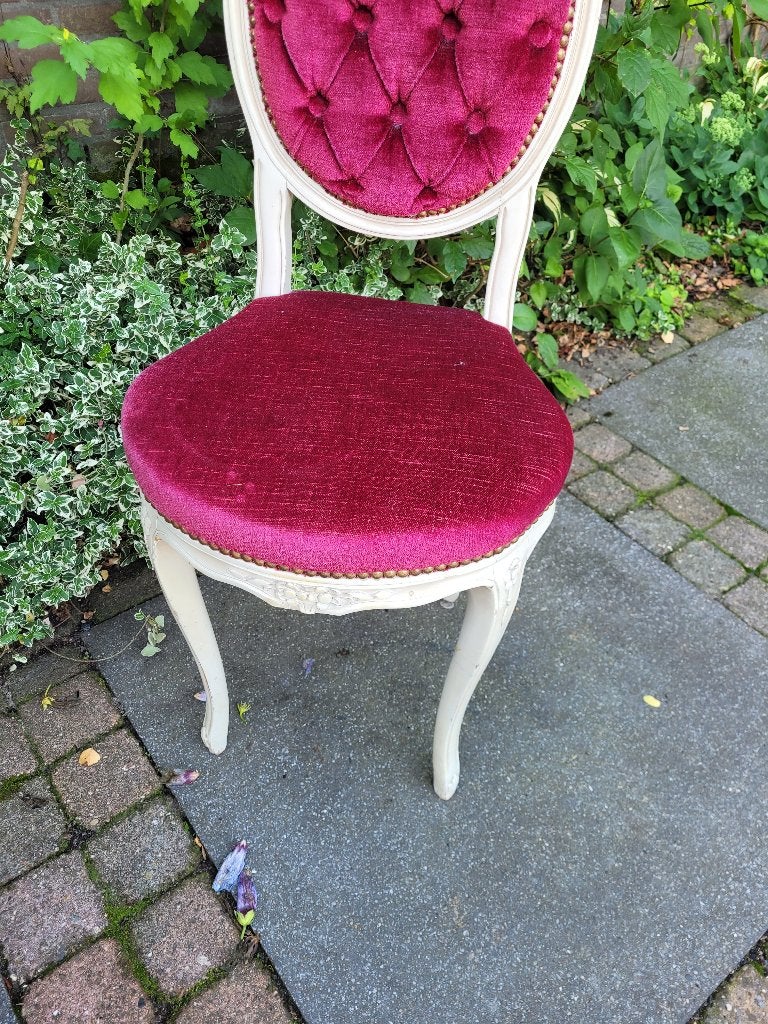 Zeer oude slaapkamer stoel boudoir stoel barok, Ophalen, Heikant 21 Kaatsheuvel, Overige kleuren, Belle Vieille Brocante
