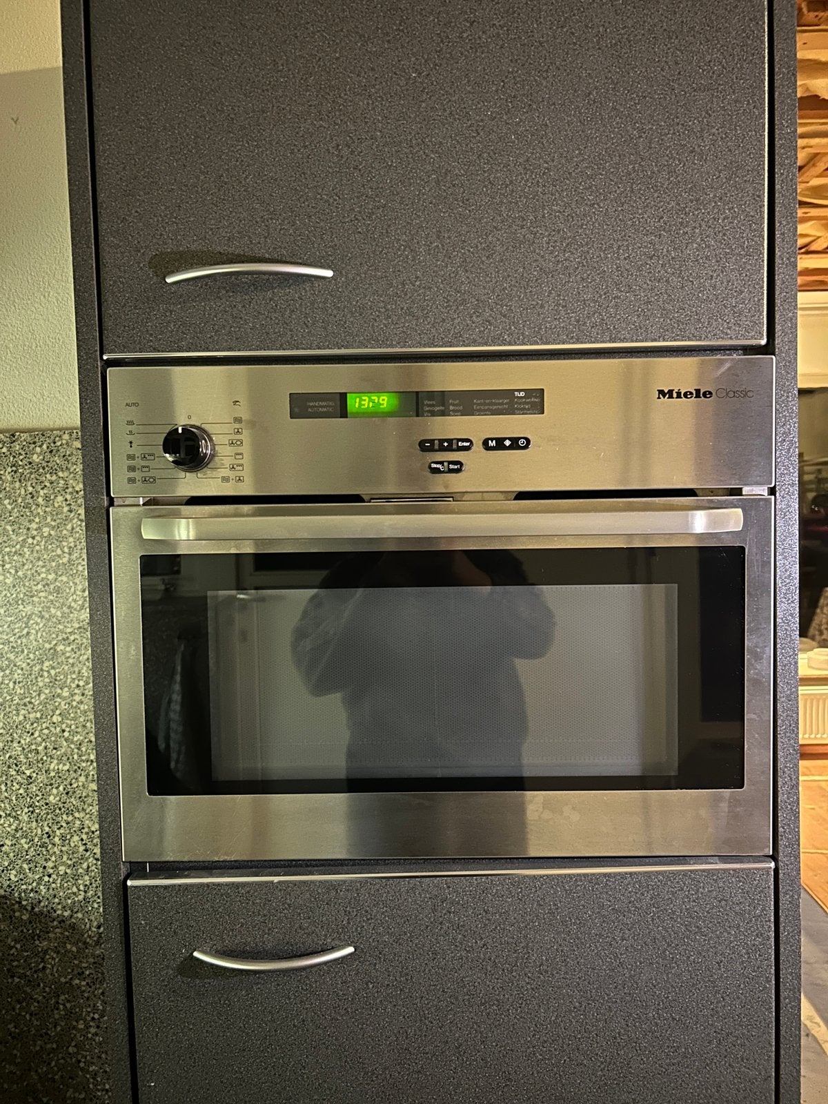Miele combi-oven, Ophalen, 45 tot 50 cm, Gebruikt, Combi-oven