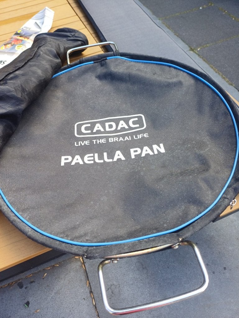 paella pan, Tuin en Terras, Gasbarbecues, Ophalen of Verzenden, Gebruikt, Cadak