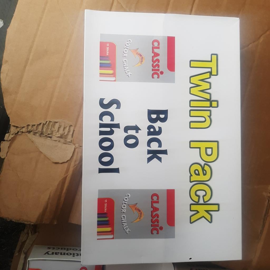 Volle doos twinpak krijtjes.., Ophalen, Nieuw