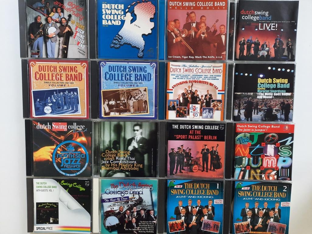 Collectie  Dutch Swing College Band CD's  partij, Ophalen of Verzenden, Zo goed als nieuw, Jazz