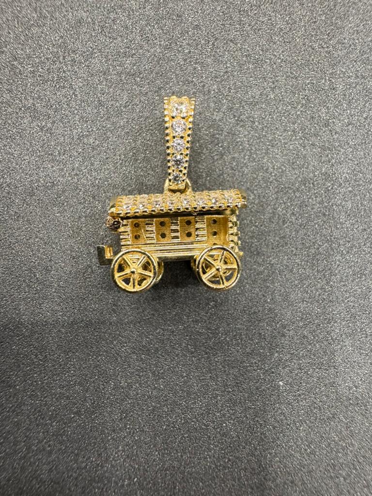 14K Goud - Gouden Hanger - 14Karaat - Nieuw, Overige voorstellingen, Nieuw, Ophalen of Verzenden, Goud