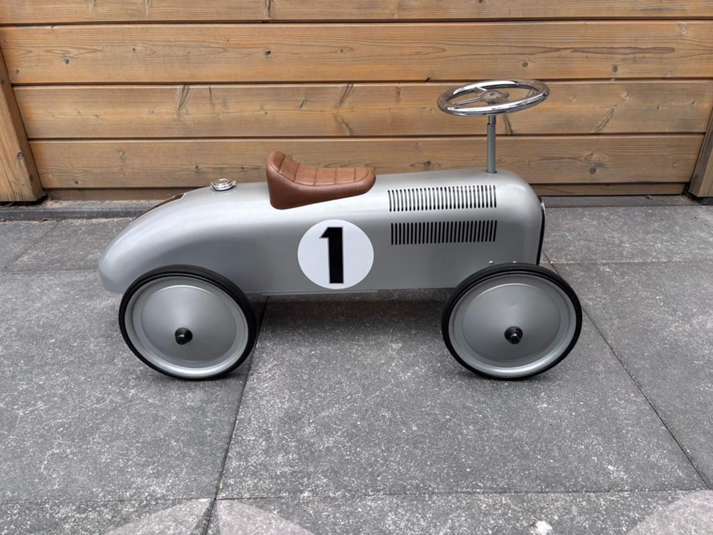 Metslen loopauto retro roller, Kinderen en Baby's, Speelgoed | Buiten | Voertuigen en Loopfietsen, Ophalen, Zo goed als nieuw
