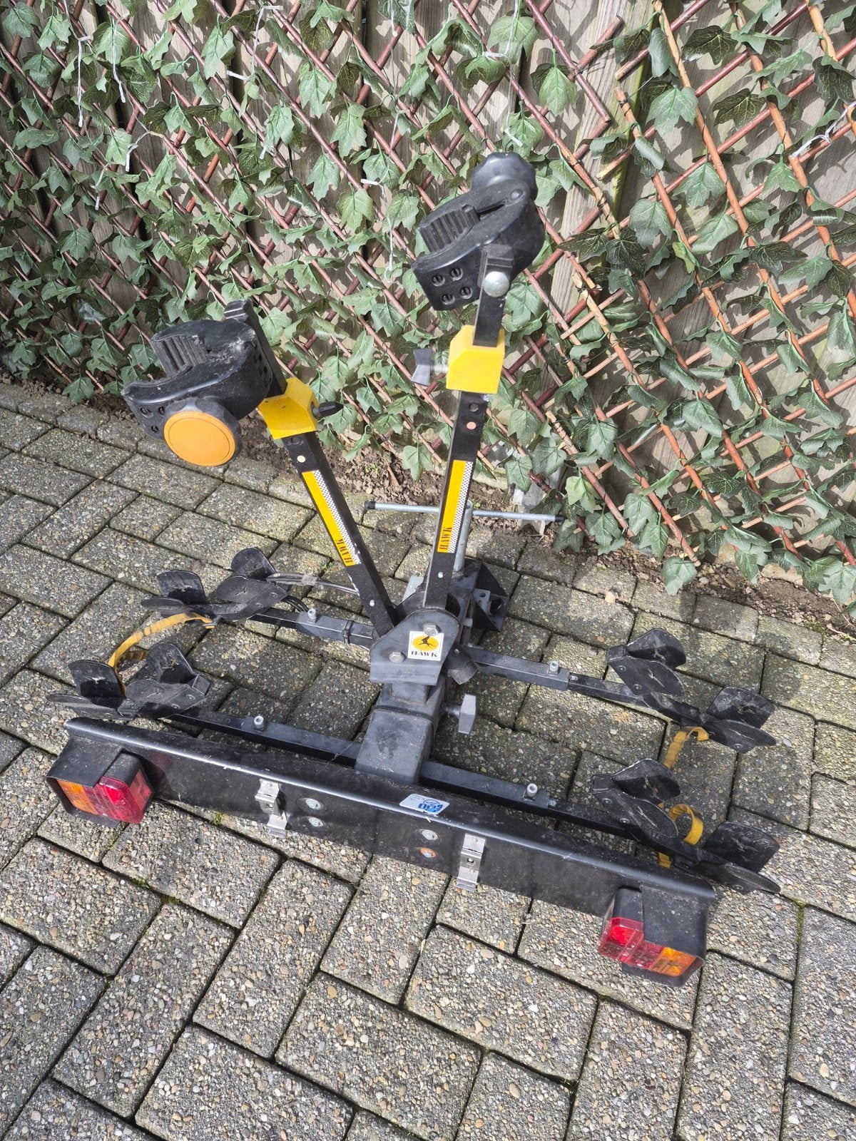 Gebruikte trekhaakdrager voor 2 fietsen, Ophalen, Gebruikt, Trekhaakdrager