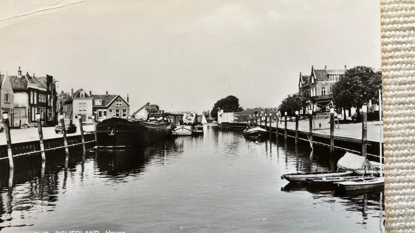 OUD BEIJERLAND    Haven Binnenvaart Argas, Ophalen of Verzenden, 1960 tot 1980, Zuid-Holland
