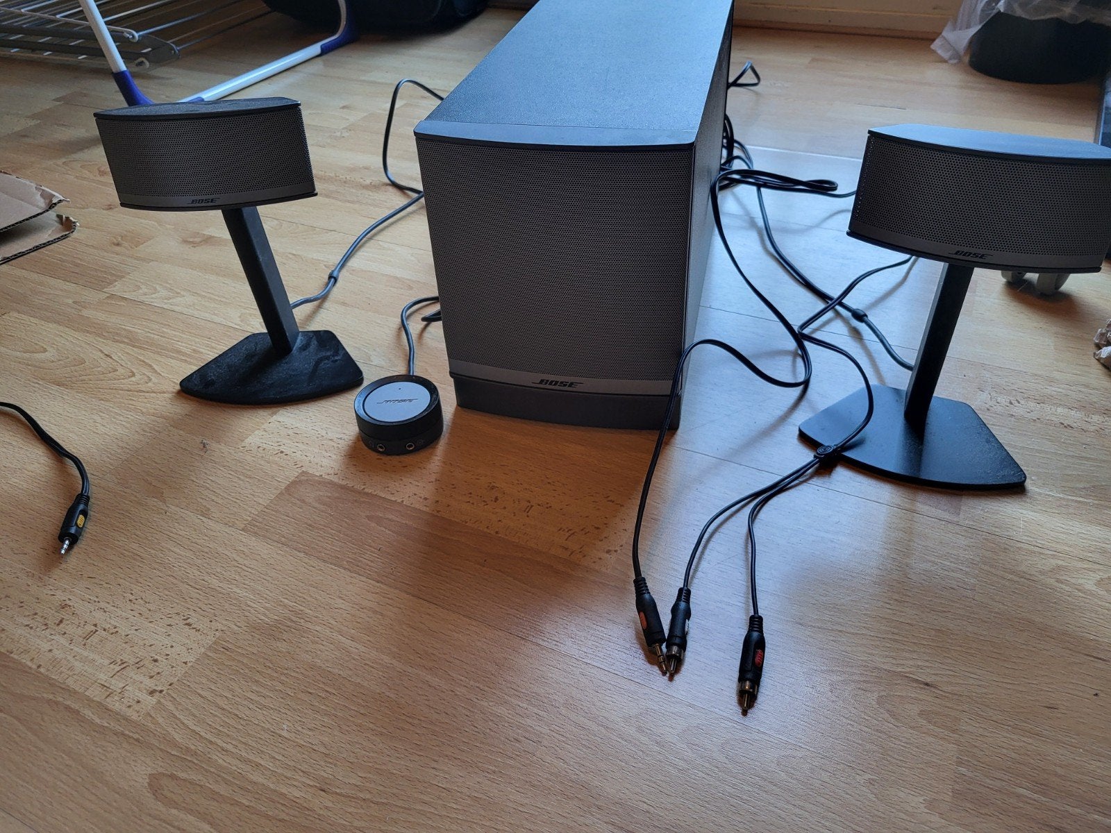 Bose Companion 5 Multimedia Speaker Systeem, Gebruikt, Speakerset, Bose, AUX-ingang
